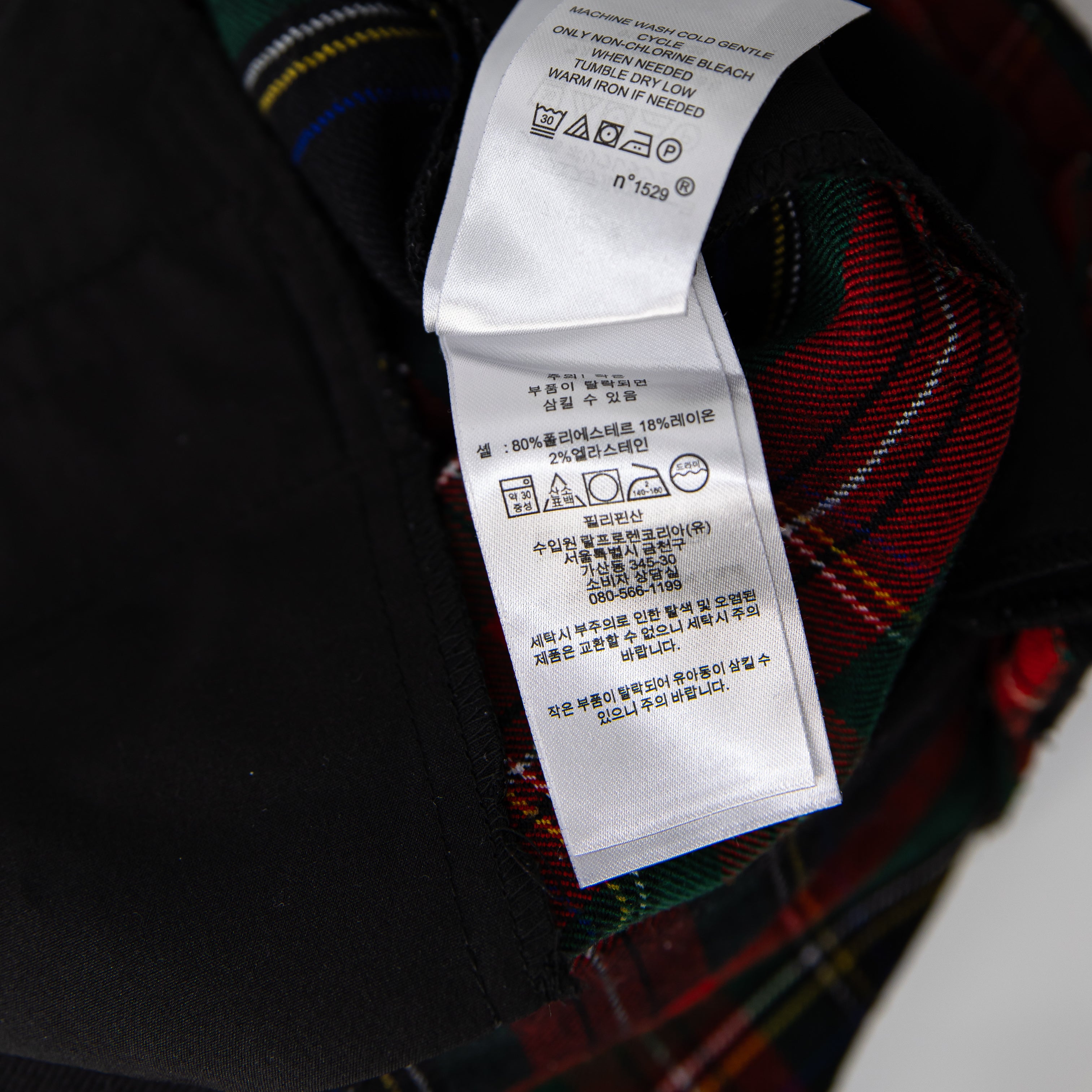 LAUREN Ralph Lauren Women's Holiday Christmas Tartan Plaid Ankle Crop Pants