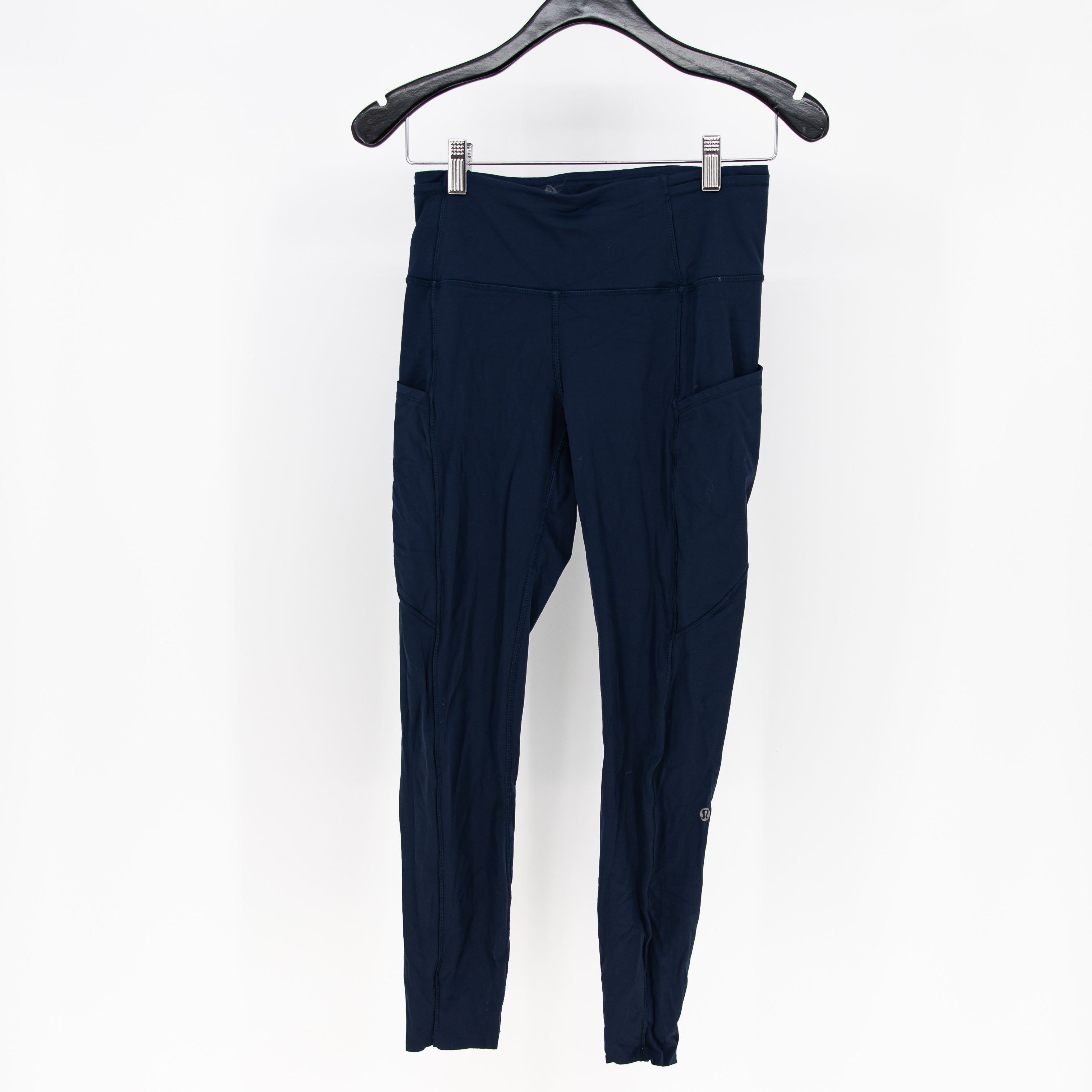 Lululemon Fast & Free 7/8 Tight II Non-Reflective Nulux 25" Leggings True Navy 6