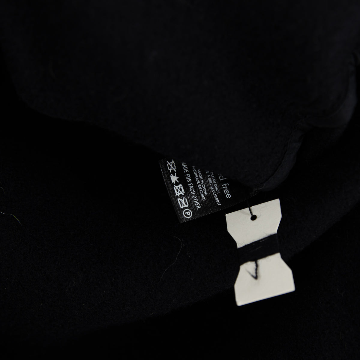Wilfred Free Aritzia The Ganna Merino Wool Felt Button Front Shirt Jacket Black