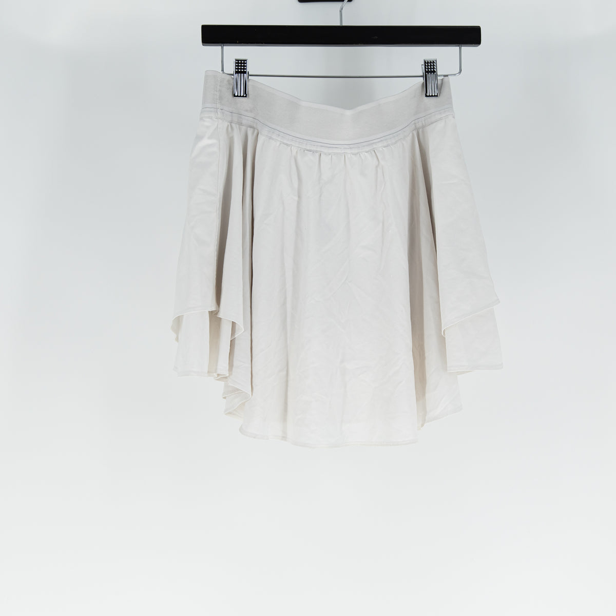 Lululemon Women's Court Rival Athletic High Rise Twirl Athletic Mini Skirt White
