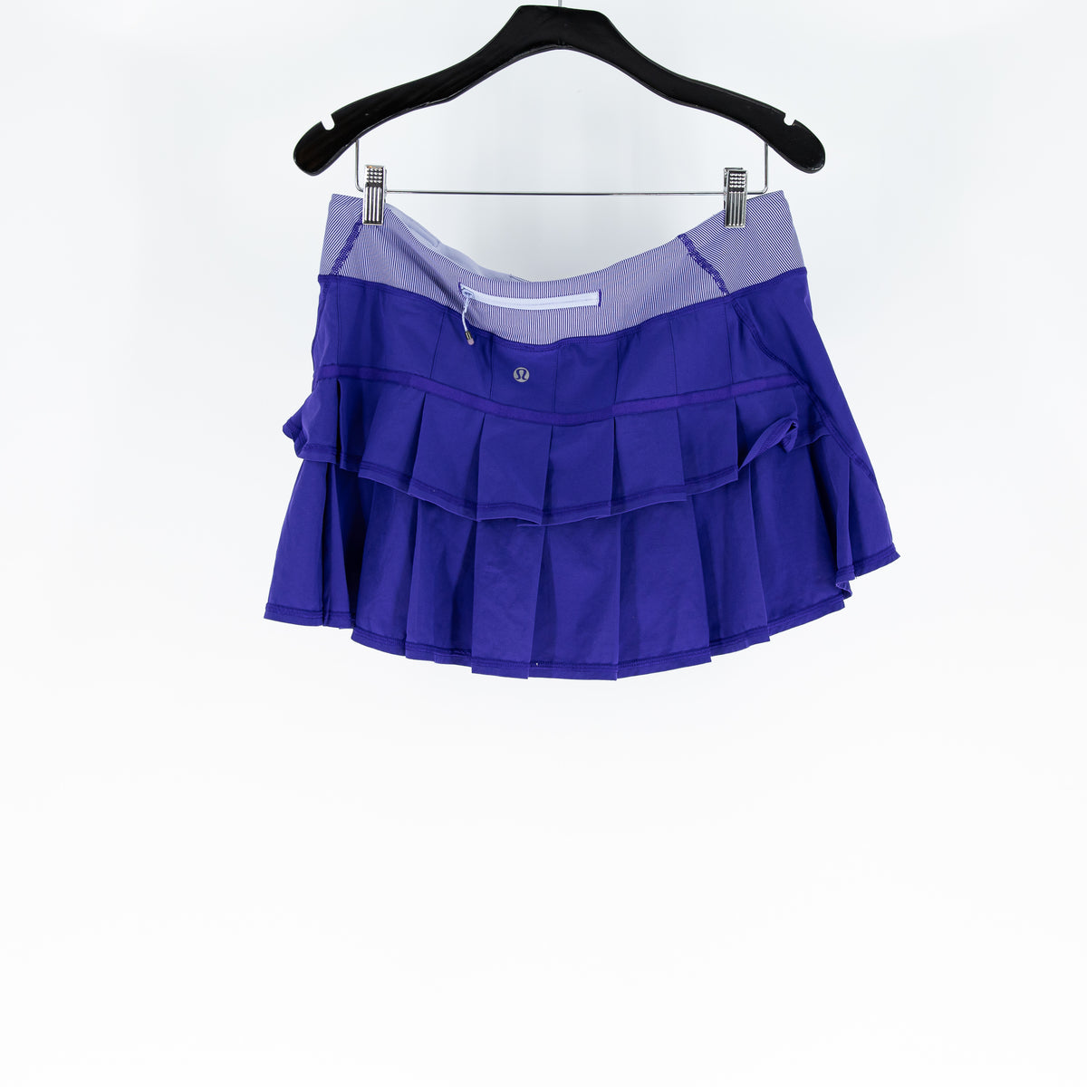 Lululemon Run: Pace Setter Skirt 4-Way Stretch Skirt Bruised Berry Wee Stripe 10