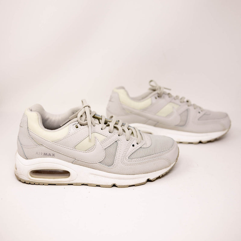 Nike Women's Air Max Command Grey White Lace Up Casual Suede Sneakers Shoes 9.5