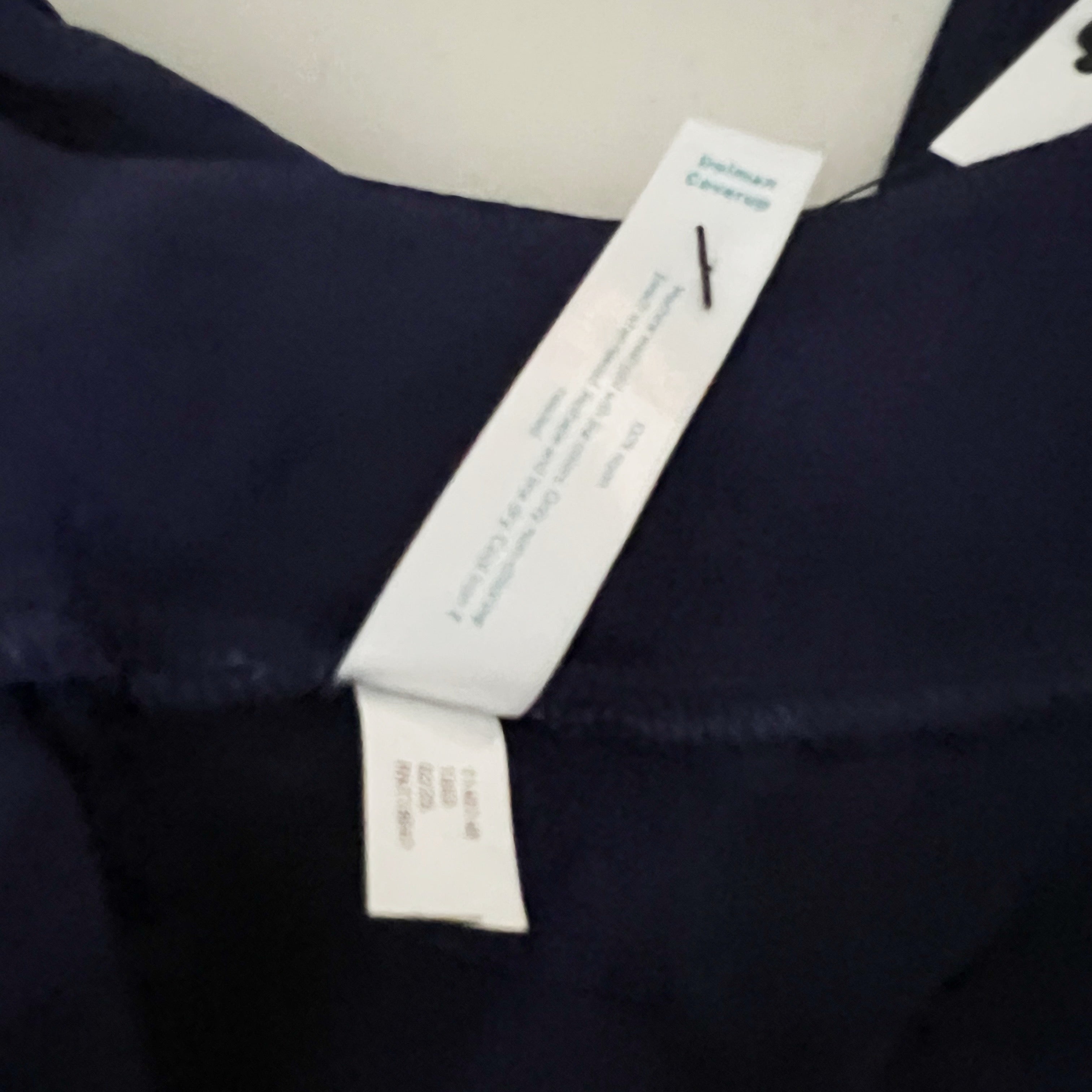 NEW Cacique V Neck Short Sleeve Swim Bathing Suit Mini Cover Up Dress Blue 18/20