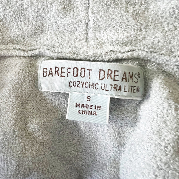 Barefoot Dreams CozyChic Ultra Lite Long Open Front Knit Stretch Cardi Sweater