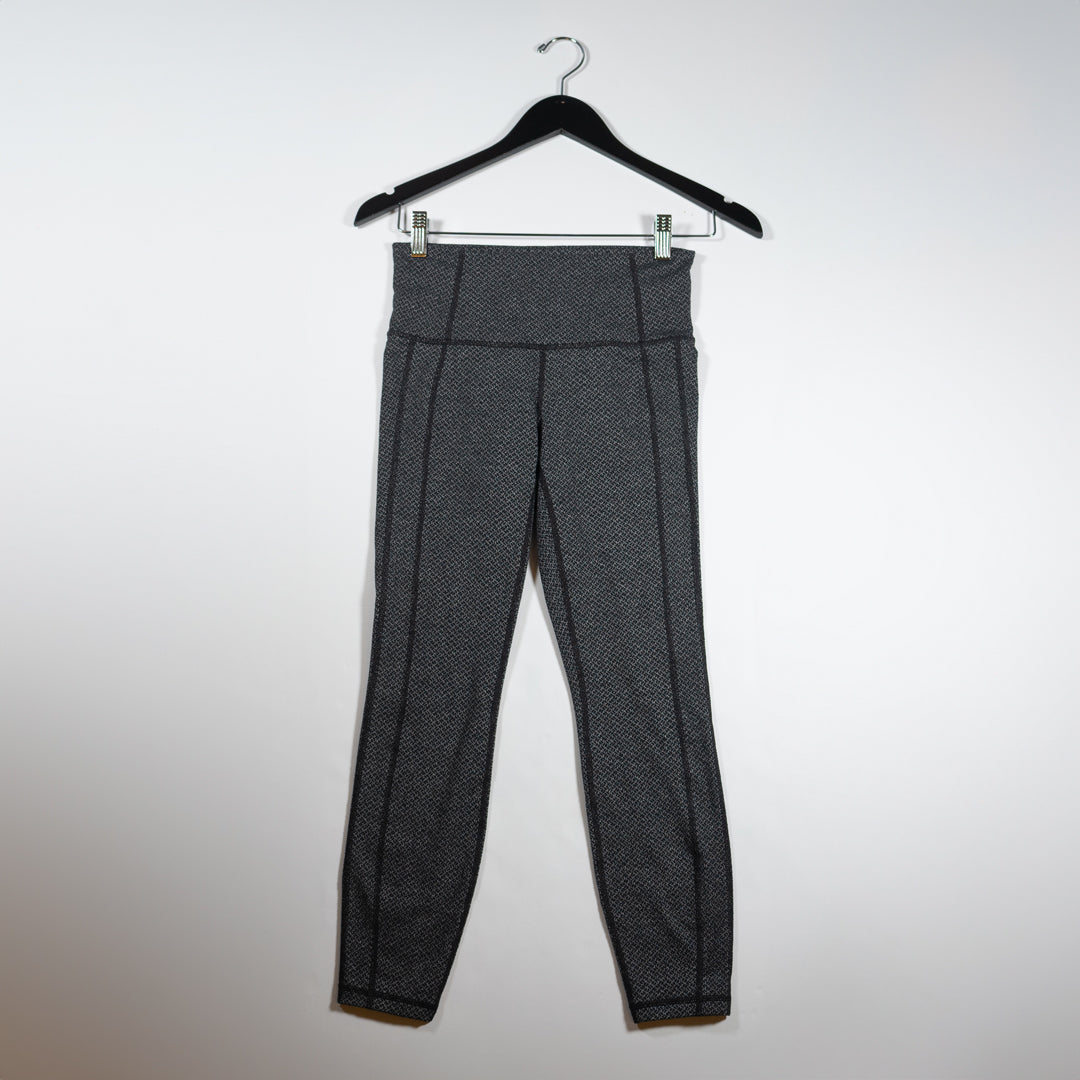 NEW Athleta Criss Cross Power Up 7/8 Ankle Crop Athletic Work Out Tights Legging