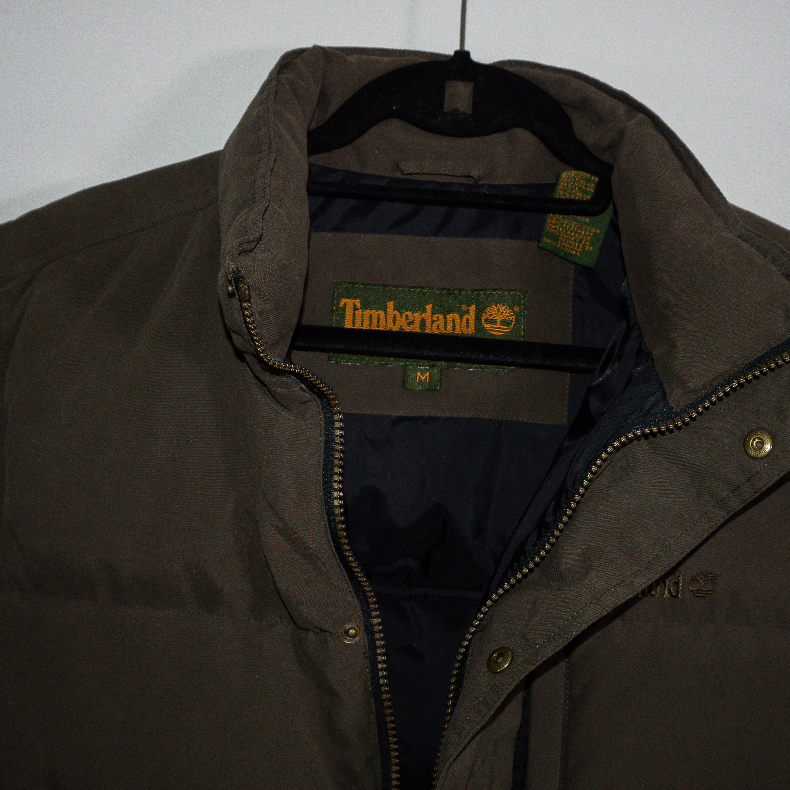 Timberland Men's Weathergear Water Resistant Sleeveless Quilted Vest Jacket M