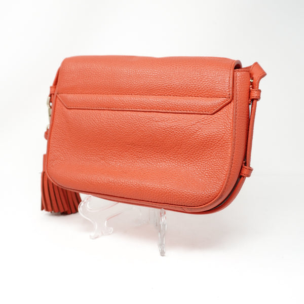 Kate Spade Orchard Street Penelope Pebbled Leather Tassel Crossbody Purse Bag