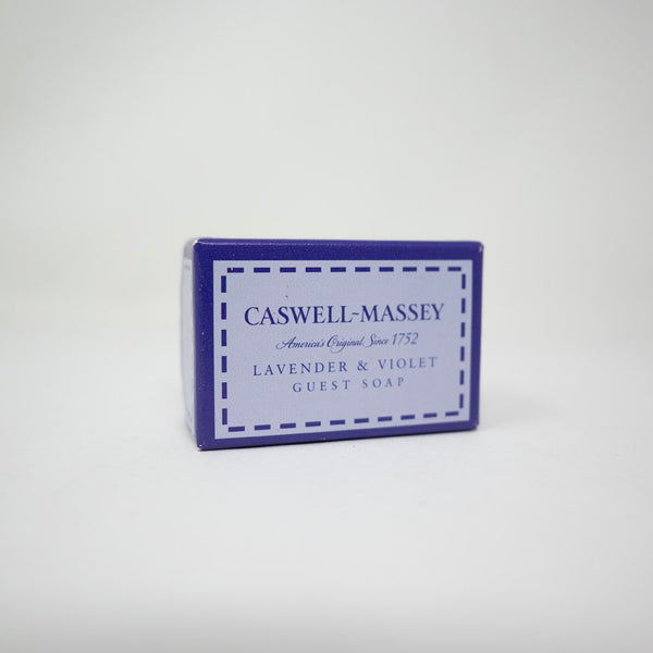 NEW Caswell-Massey Lavender & Violet Bar Guest Bathroom Handwash Soap