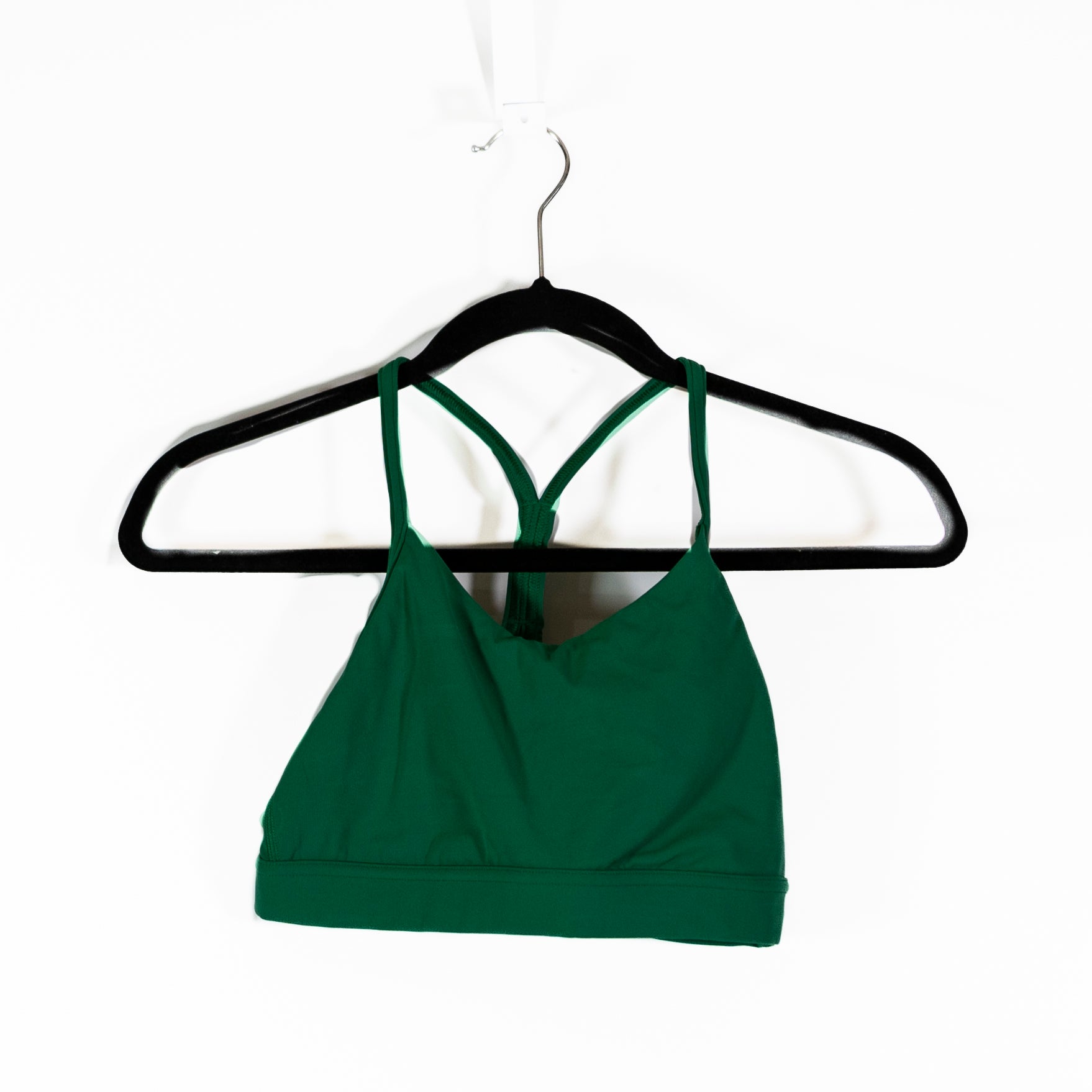Lululemon Flow Y Bra Nulu Light Support Racerback Sports Bra Raceway Green 6