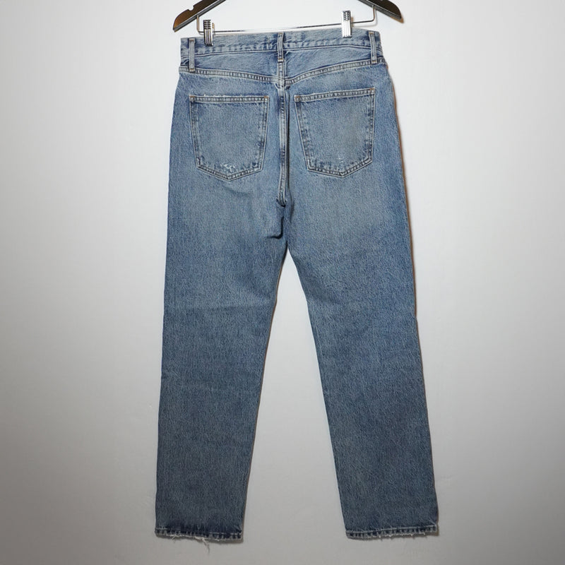 Agolde Women's 90's Pinch Waist Organic Cotton Straight Leg Denim Jeans Rule 28