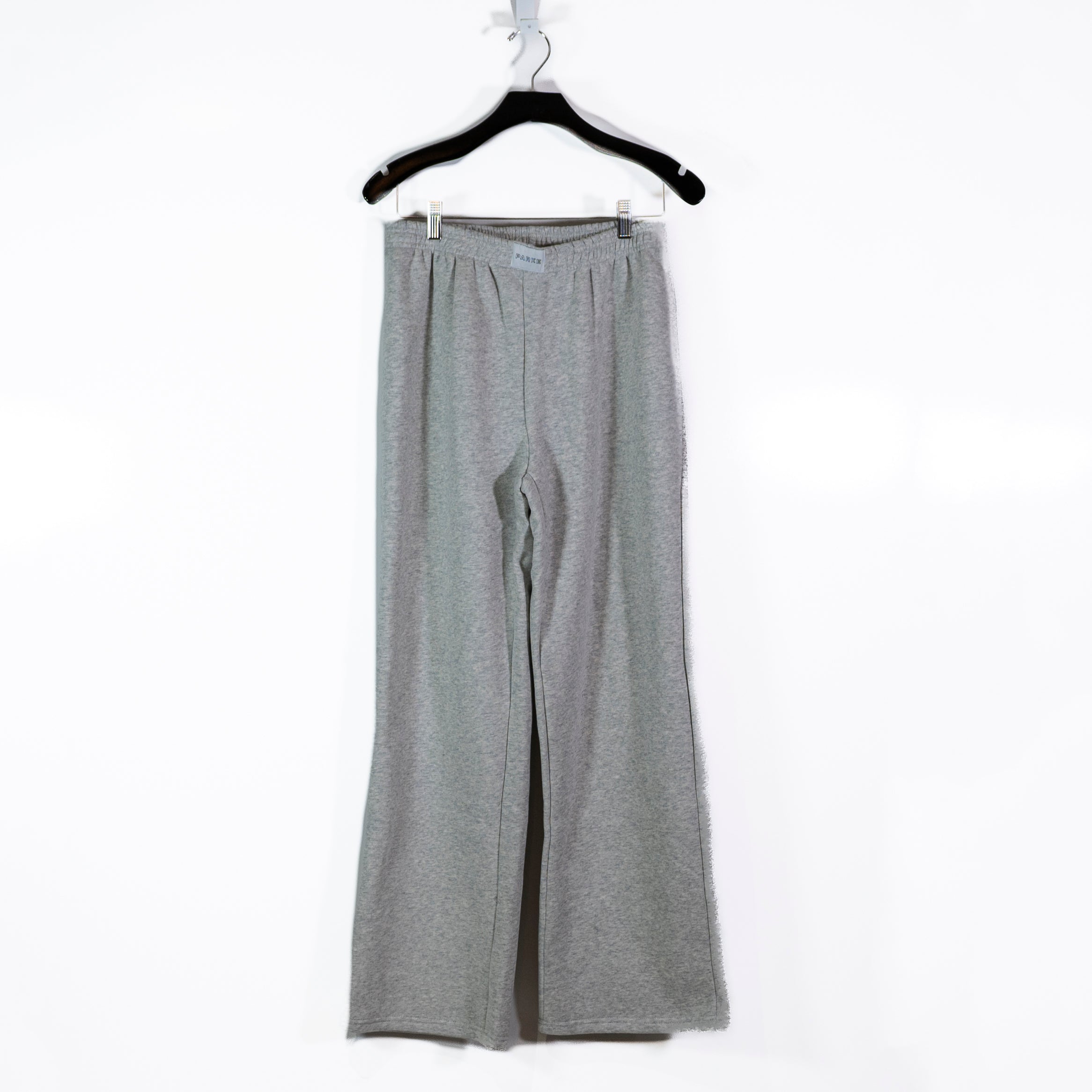 Parke Brunch Cotton Blend Fleece Lined Straight Leg Sweatpants Classic Grey S