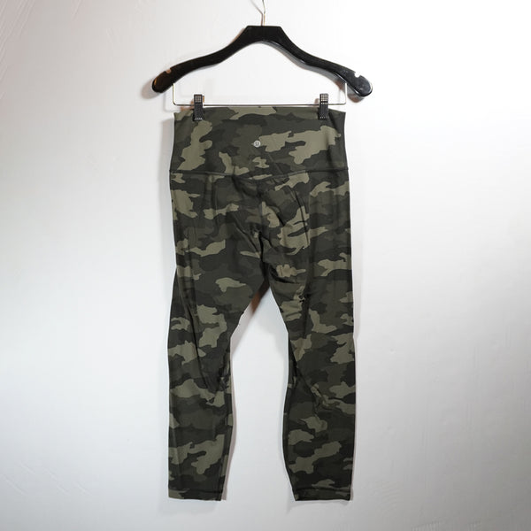 Lululemon Wunder Train High-Rise Crop 25" Heritage 365 Camo Green Twill Multi 10