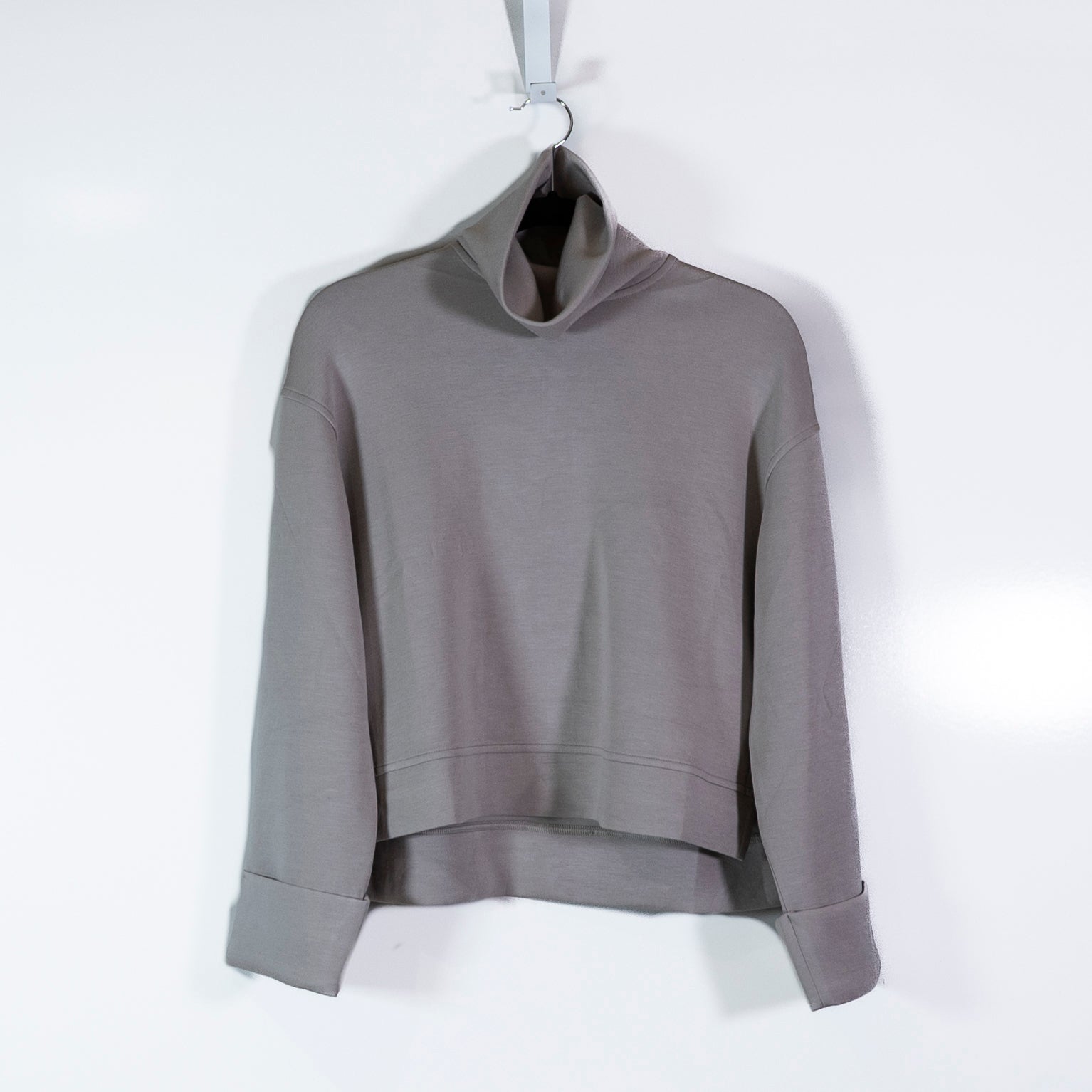 Spanx Women's AirEssentials Long Sleeve Lightweight Turtleneck Sweater Neutral S