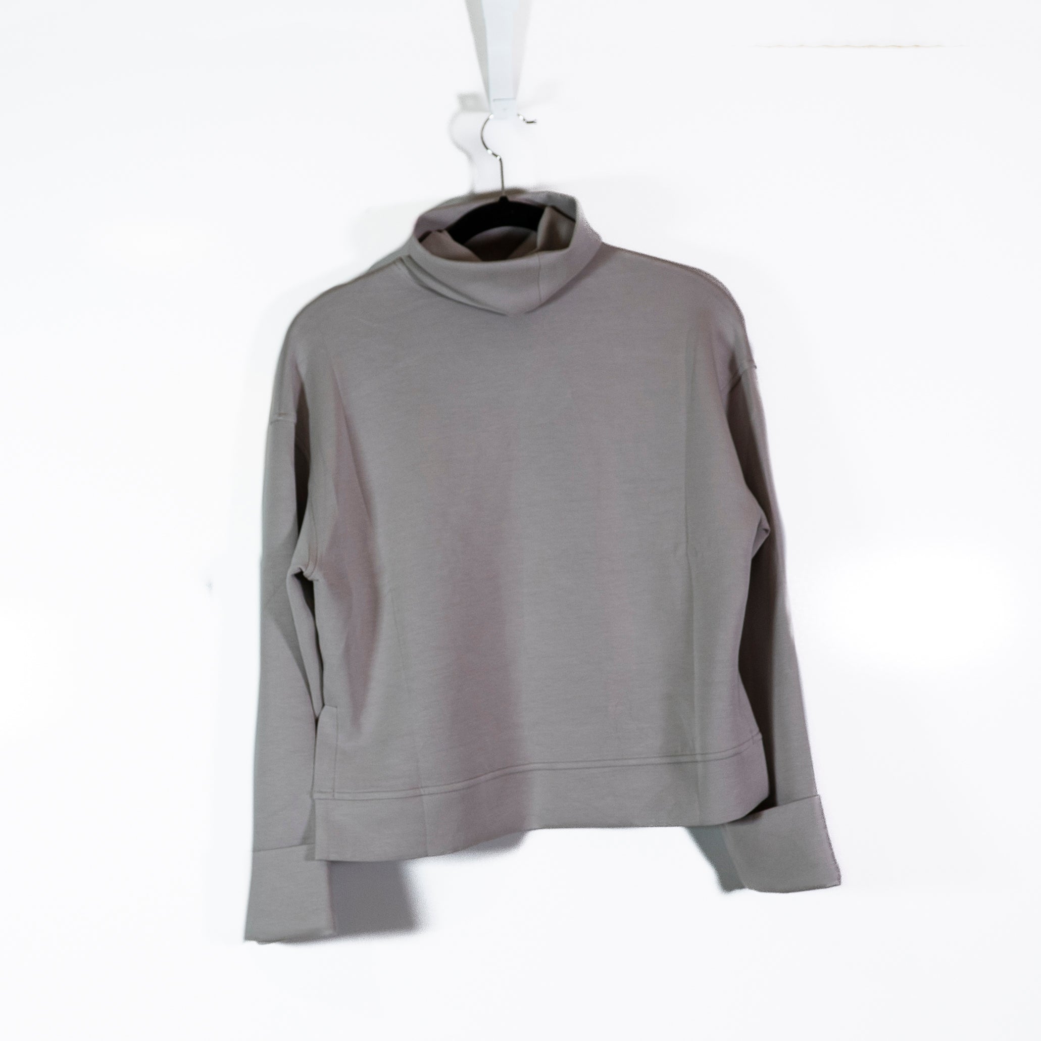 Spanx Women's AirEssentials Long Sleeve Lightweight Turtleneck Sweater Neutral S