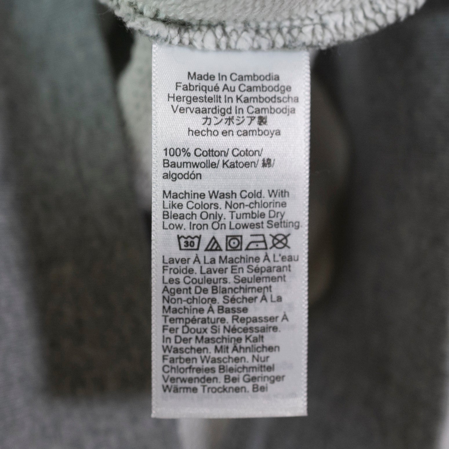 NEW J. Crew Heritage Cotton Terry Mockneck Pullover Sweatshirt Heathered Gray S