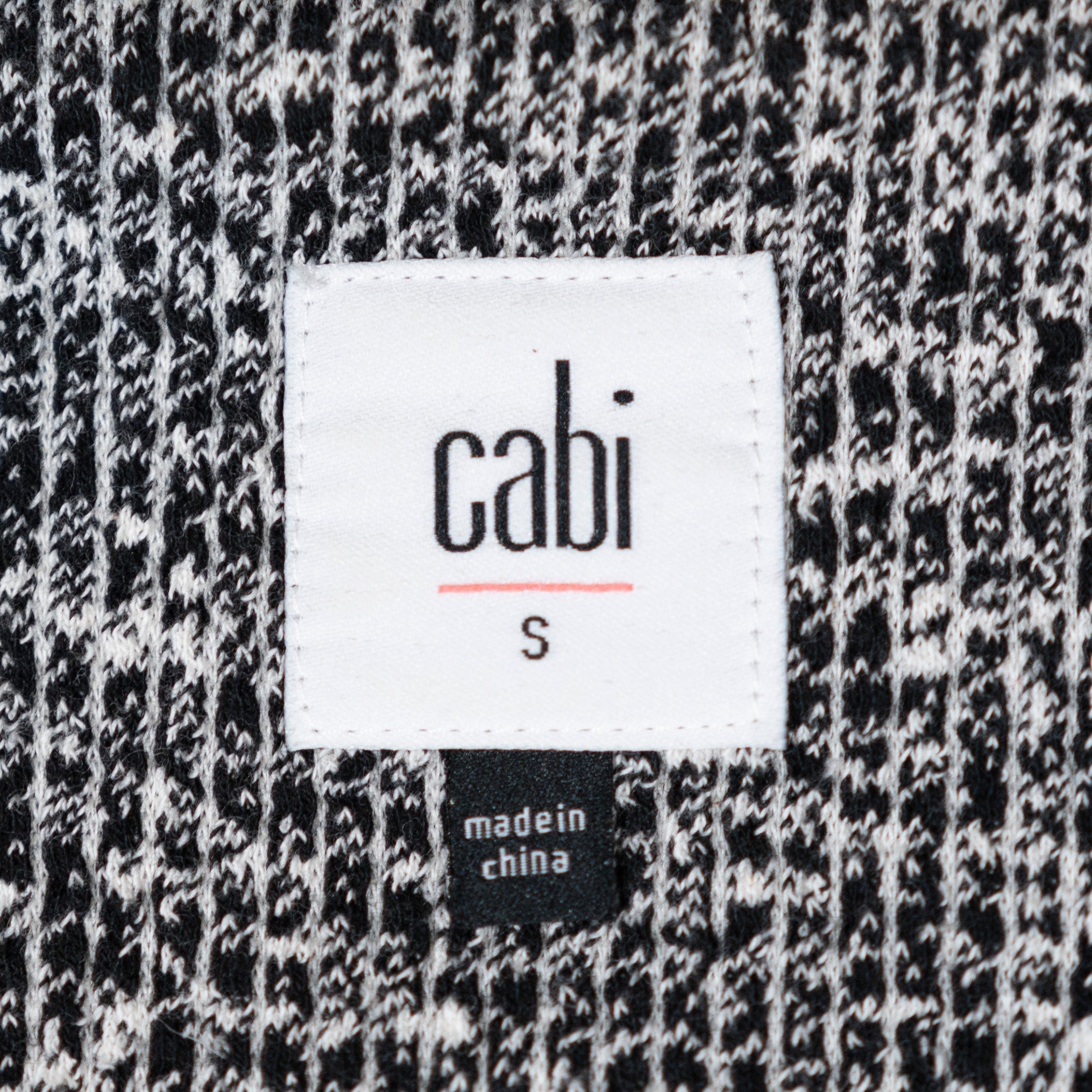 Cabi #5299 The Times Jacket Asphalt 3/4 Sleeve Open Front Cotton Blend Coat S