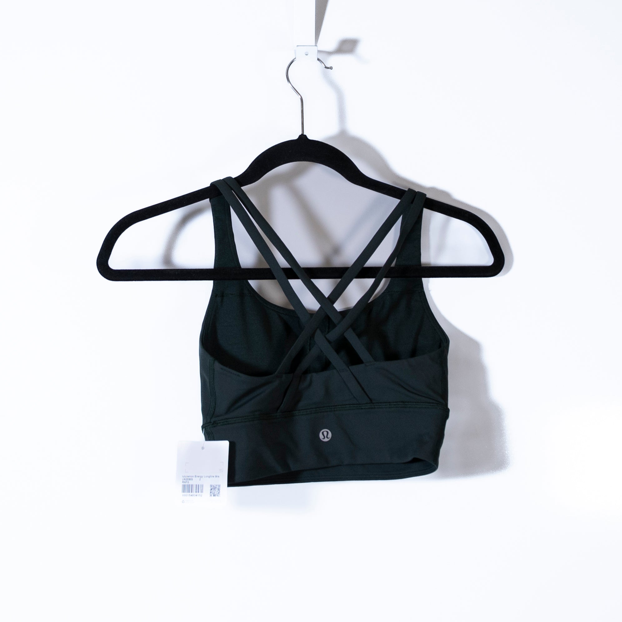 NEW Lululemon Energy Longline Athletic Work Out Sports Bra Rainforest Green 2