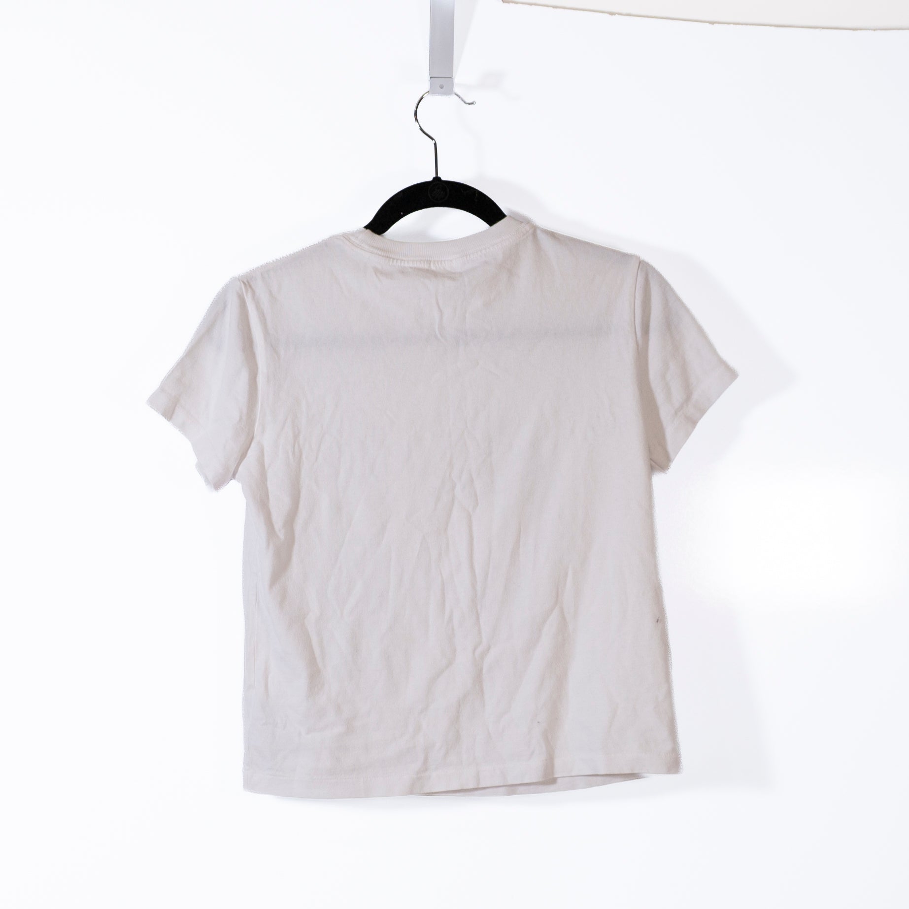 Re / Done Girlfriend Cotton Tee Shirt Not Yours Graphic Print Crew Neck Vintage