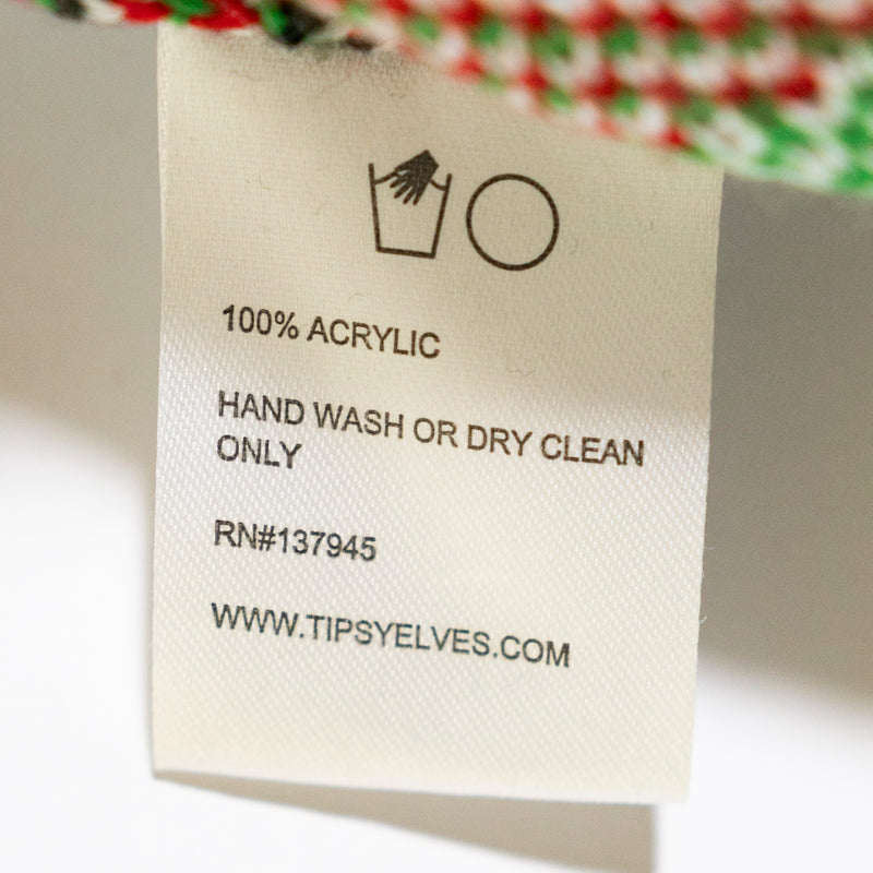 NEW Tipsy Elves Women's You Miss You Drink Game Ugly Christmas Holiday Sweater L