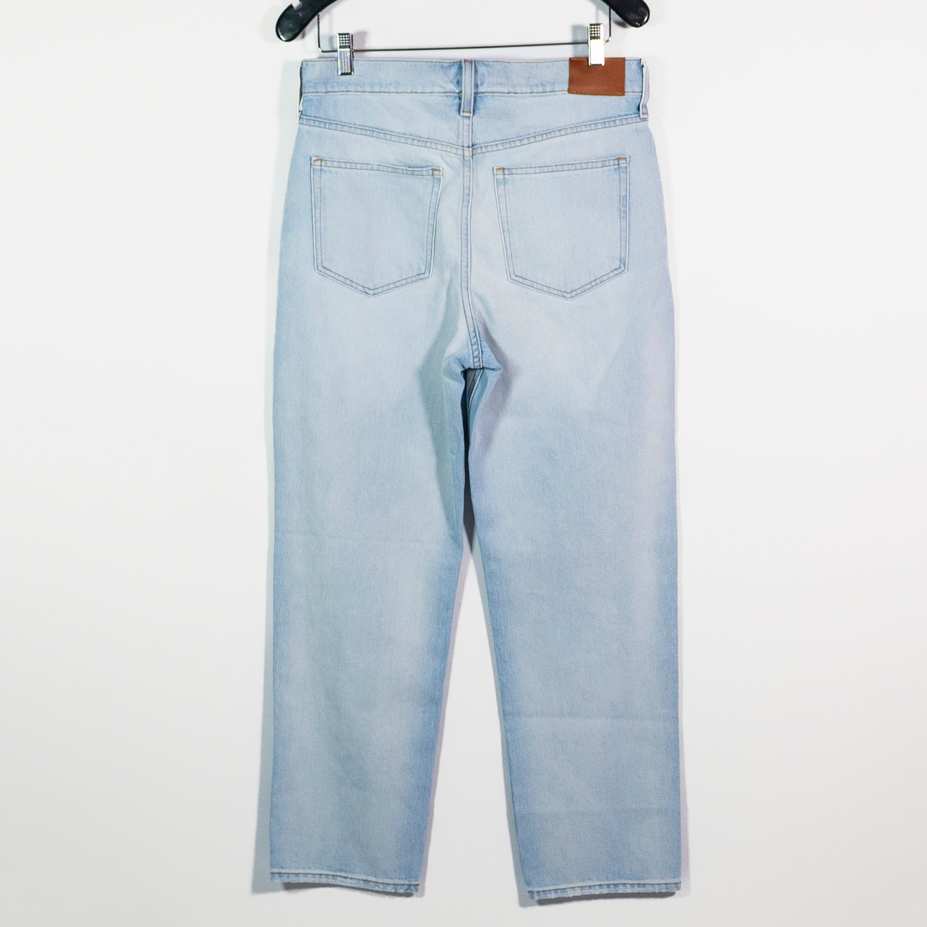 NEW J. Crew Women's High Rise '90s Classic Straight Fit Jean Waterside Wash 29