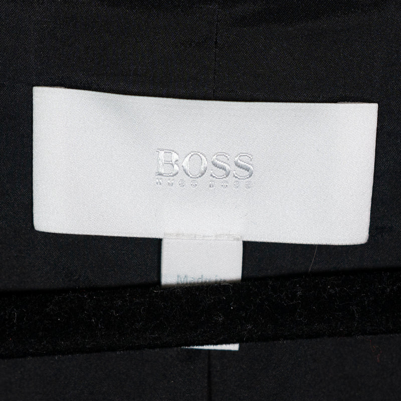 Hugo Boss Women's Jabina Wool Blend One Button Blazer Jacket 14