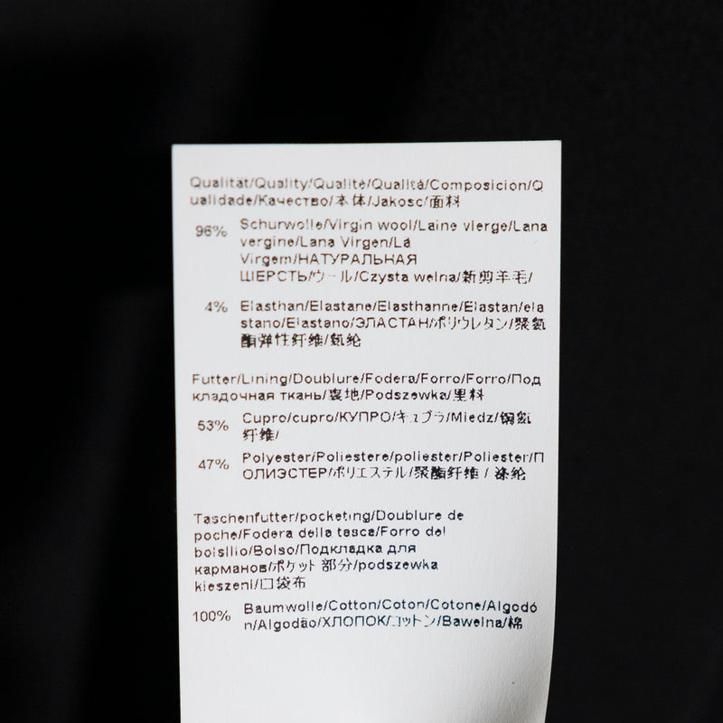 Hugo Boss Women's Jabina Wool Blend One Button Blazer Jacket 14