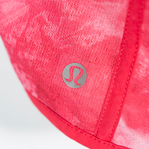 Lululemon Women's Tracker Athletic Short IV Tidal Trip Boom Juice Neon Pink 12