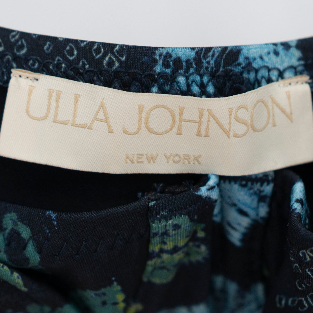 Ulla Johnson Zahara Underwire Bikini Swim Bathing Suit Top Urchin Print Large
