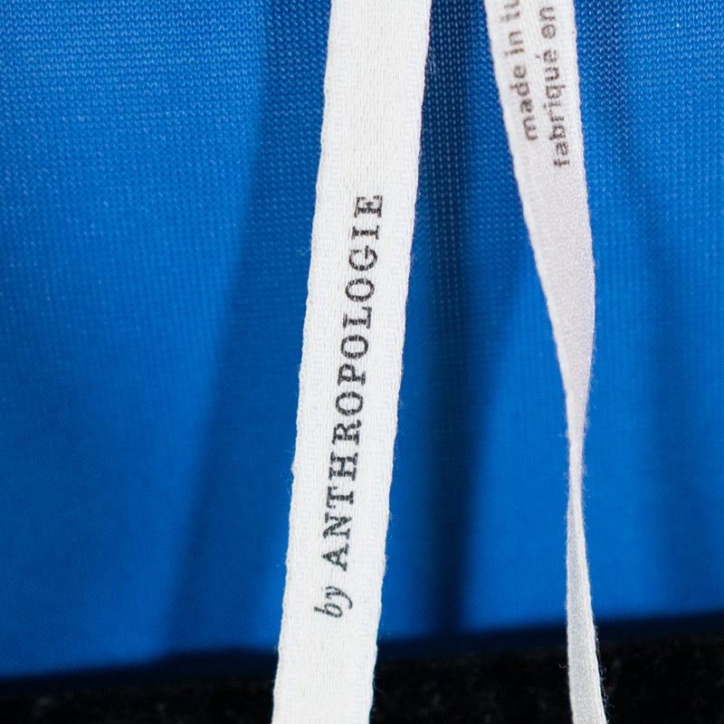 Anthropologie The Gillian Liquid Shine Metallic Buttondown Collared Shirt Blouse