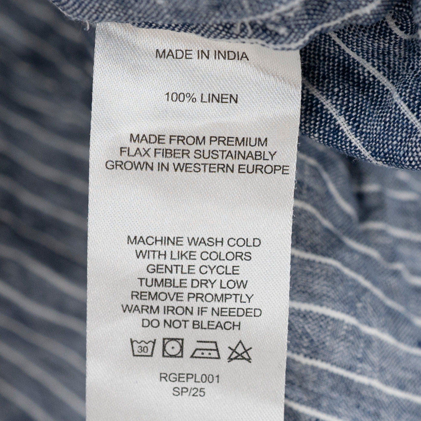 Quince Women's 100% European Linen Short Sleeve Button Down Camp Shirt Chambray