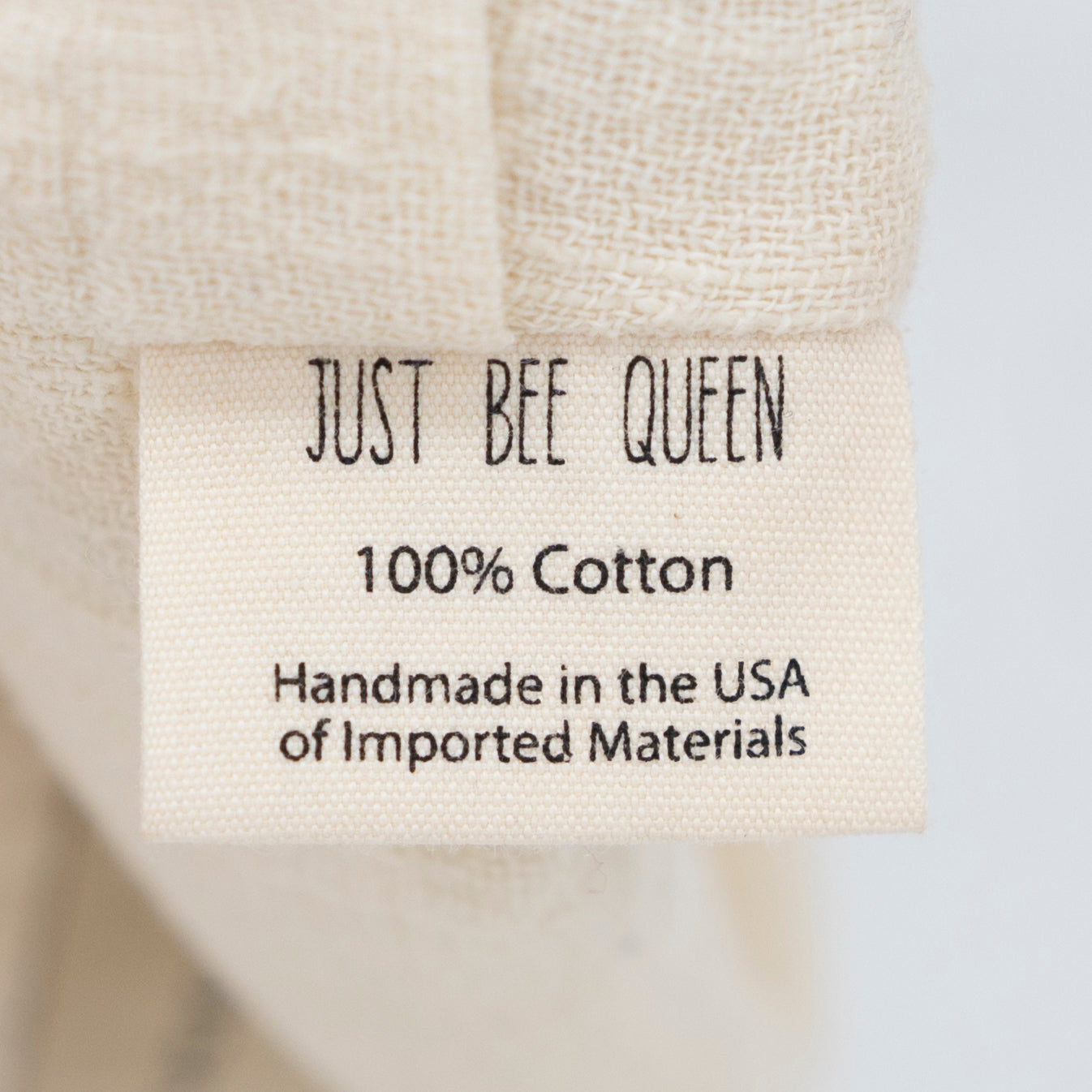 Just Bee Queen Nova Cotton Cut Out Halter Neck Crop Tank Top Ivory Small