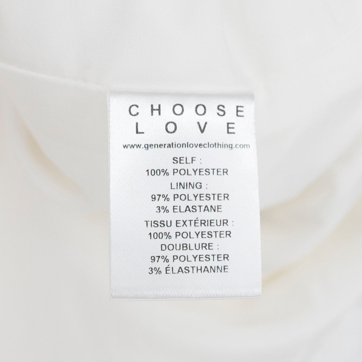 Generation Love Makaia 3D Butterfly Allover Lace Strapless Midi Dress White S