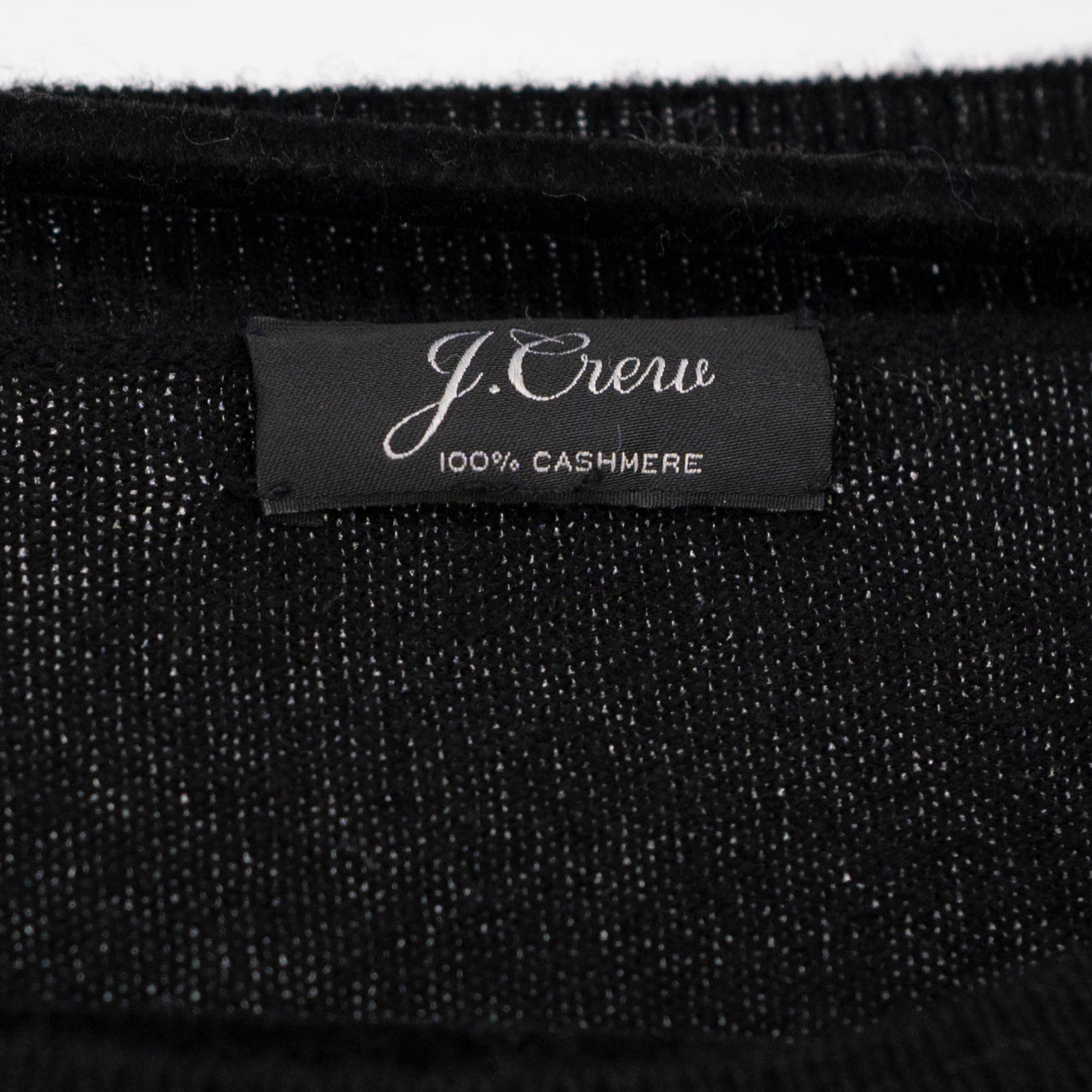 J. Crew Women's Cashmere Knit Slim Fit Crewneck Pullover Long Sleeve Sweater XL