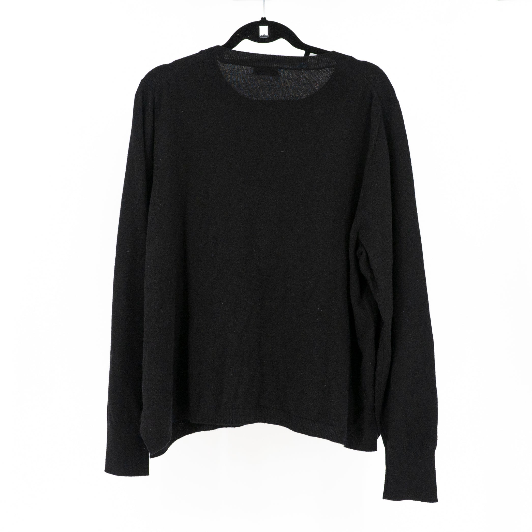 J. Crew Women's Cashmere Knit Slim Fit Crewneck Pullover Long Sleeve Sweater XL