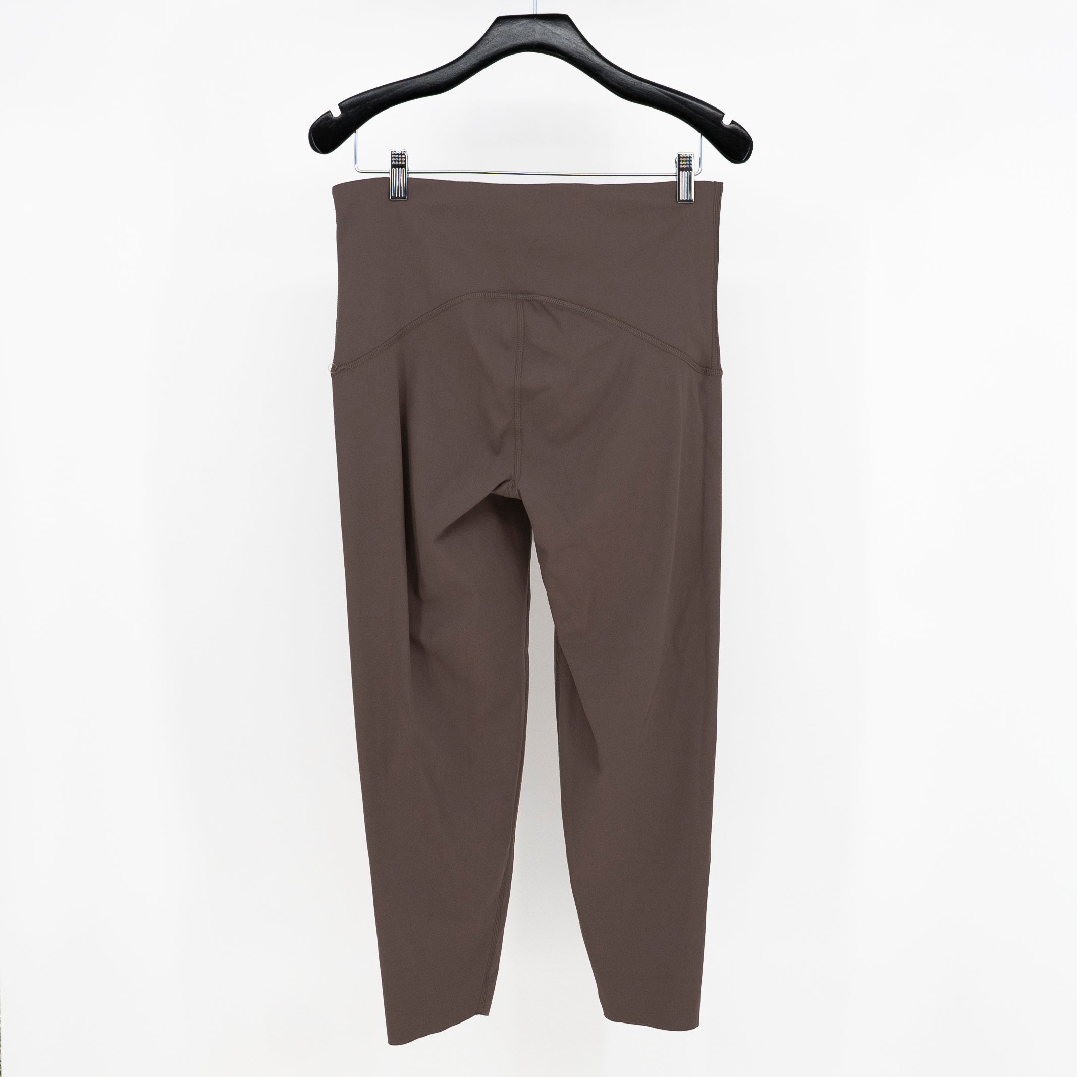 Spanx Women's Booty Boost 7/8 High Waisted Crop Athletic Leggings Taupe XL