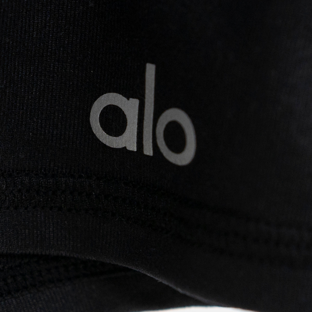 Alo Yoga Women's Cotton High Waisted Athletic Work Out Bike Shorts Black M