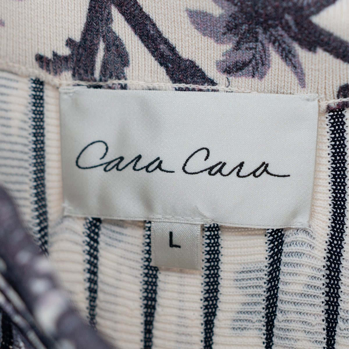 Cara Cara Tavira Heron Evening Blue Knit Stretch Pleated Midi Skirt Large