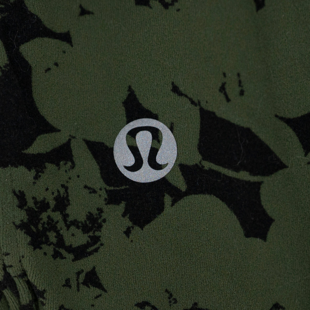 Lululemon All You Do Tight 25" Efflorescent Barracks Green Black Leggings 8