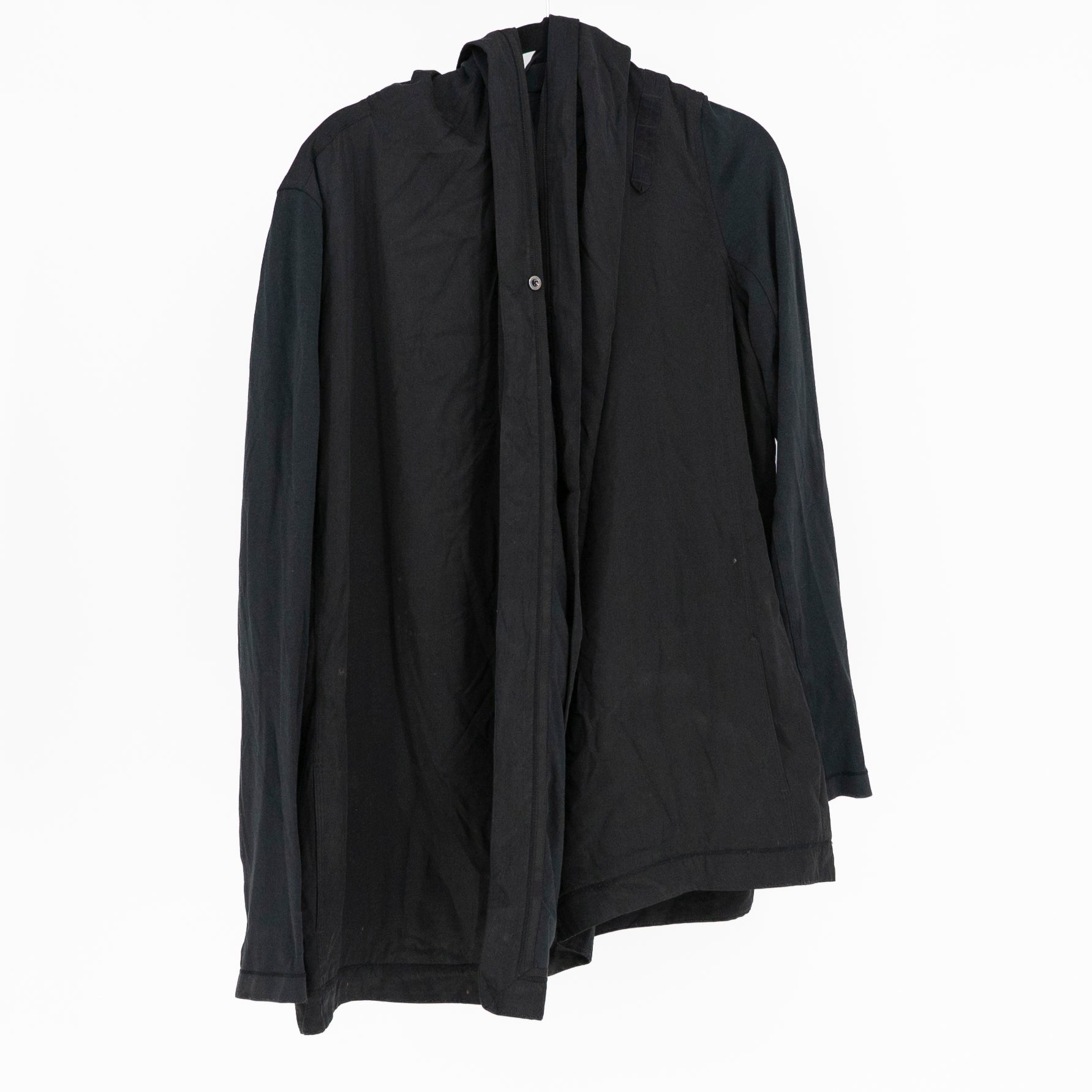 Lululemon Women's Blissed Out Ultra Soft Wrapped Cardigan Jacket Sweater Black