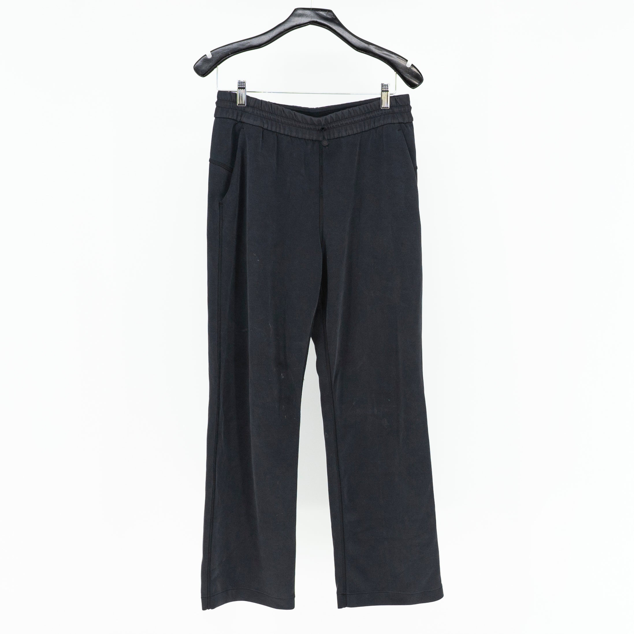 Lululemon Women's Softstreme High Rise Straight Leg Lounge Pants Black 8