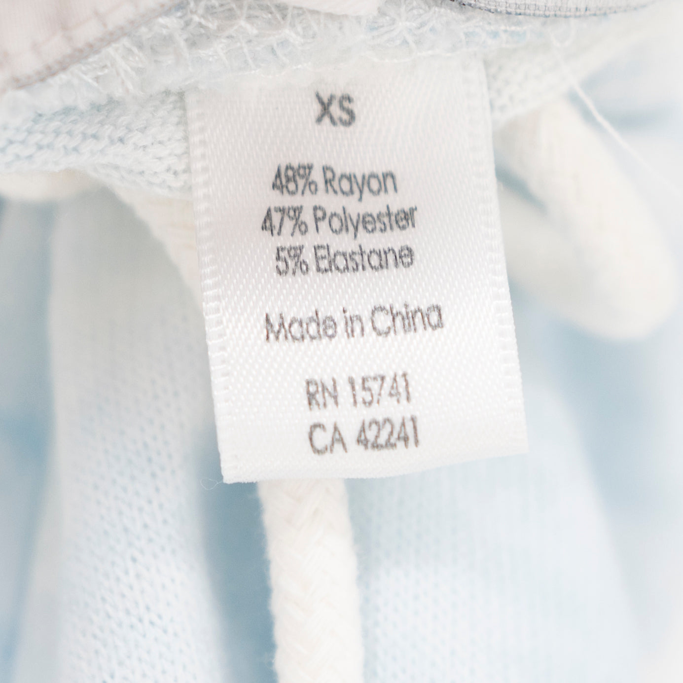 NEW PJ Savage Bride Embroidered Sleep Lounge Mini Pajama Shorts Powder Blue XS