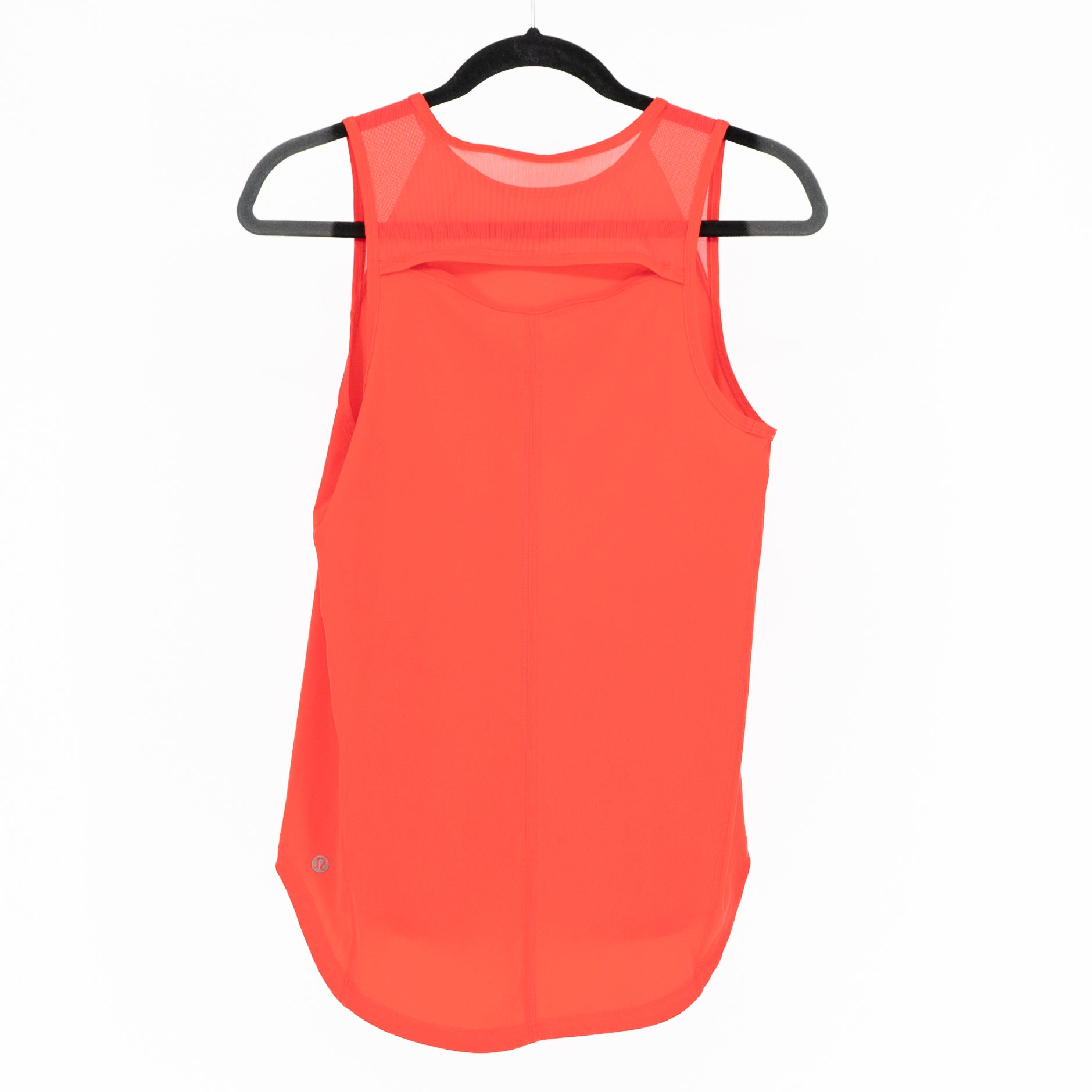 Lululemon Women's Sculpt Mesh Cut Out Sleeveless Work Out Tank Top Cape Red