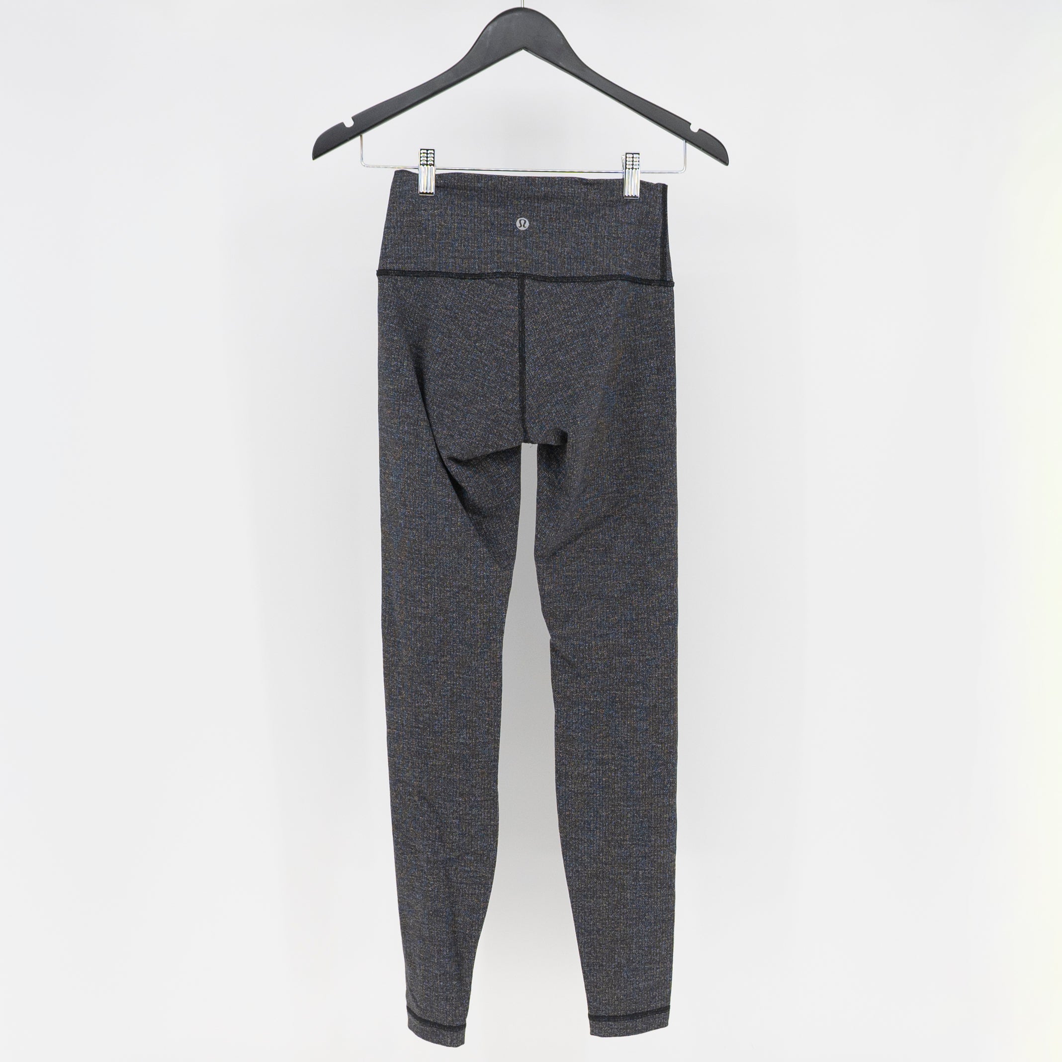 Lululemon Wunder Under High-Rise Tight 28" Variegated Knit Jacquard Black Slate