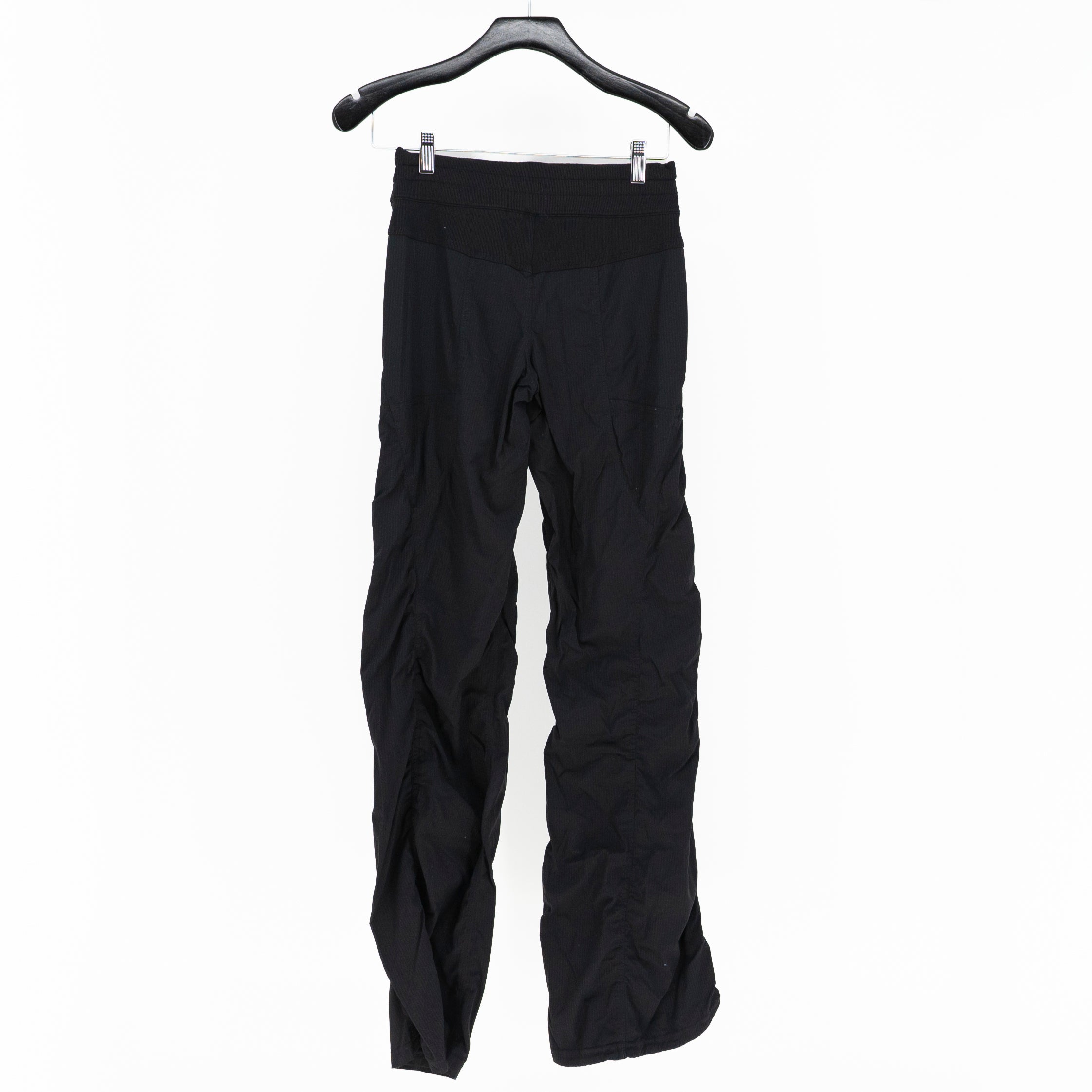Lululemon Women's Dance Studio Straight Leg Pants Solid Black 2