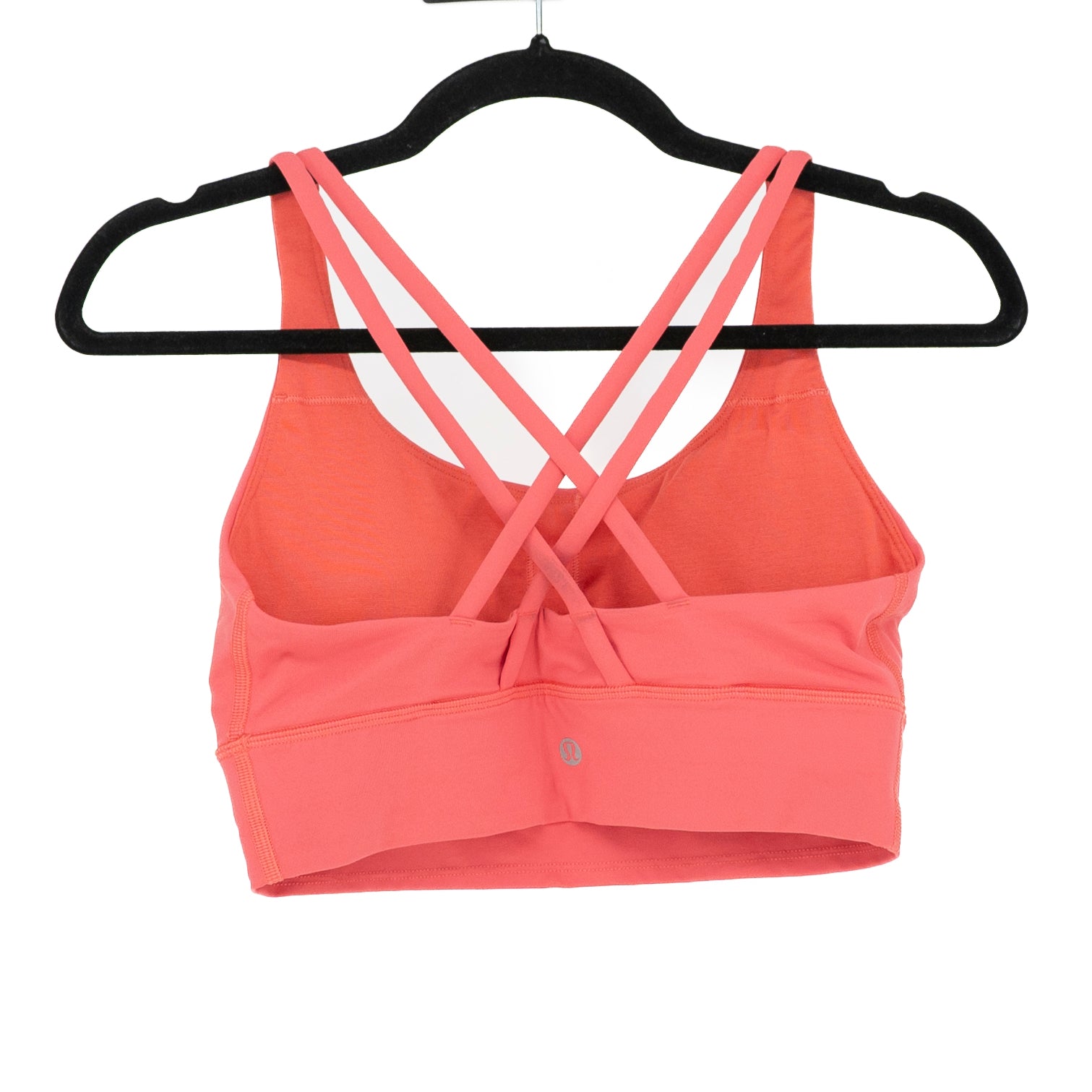 Lululemon Women's  Energy Longline Strappy Athletic Sports Work Out Bra Lipgloss