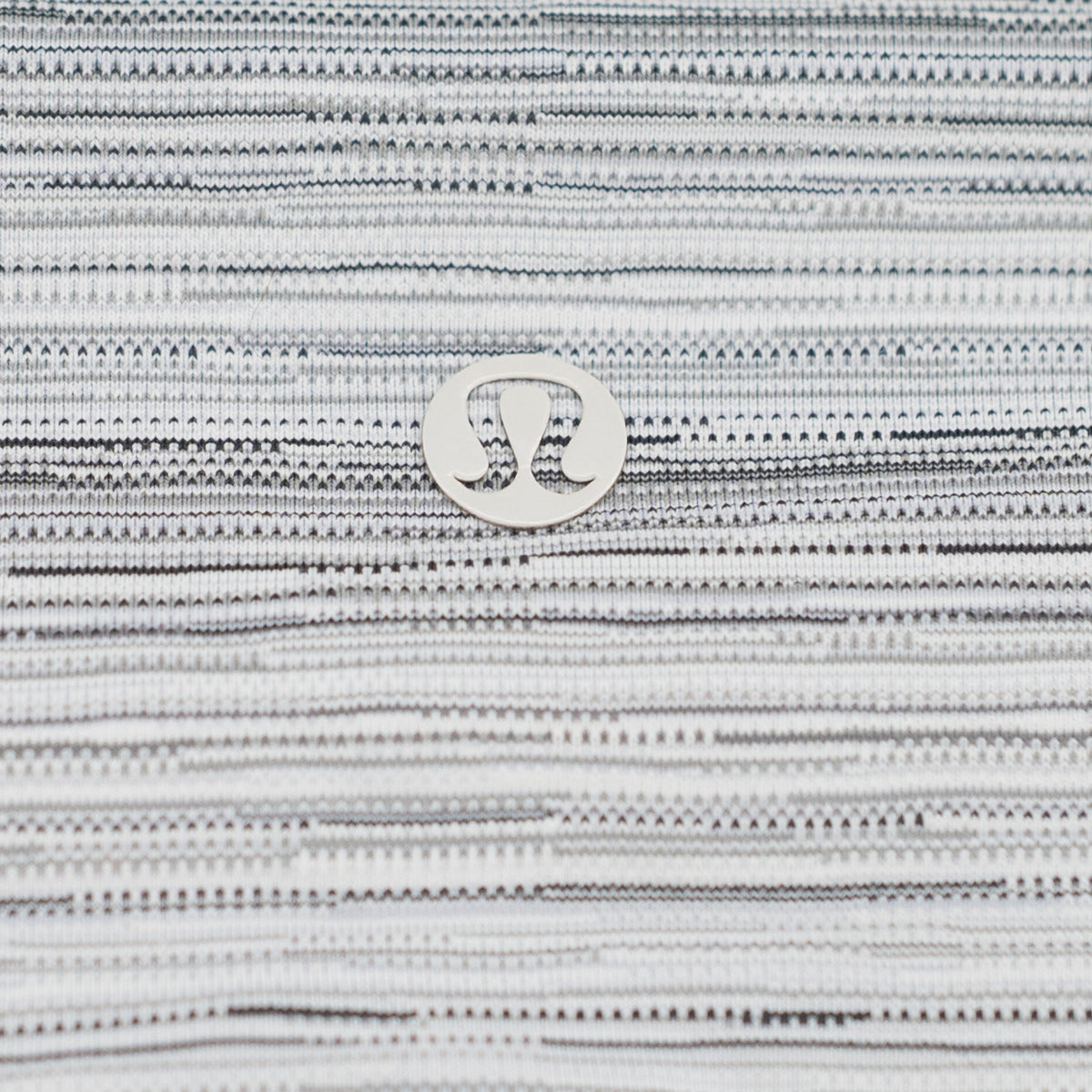 Lululemon Wee Are From Space Stripe High Rise Ankle Crop Leggings Pants Gray 8