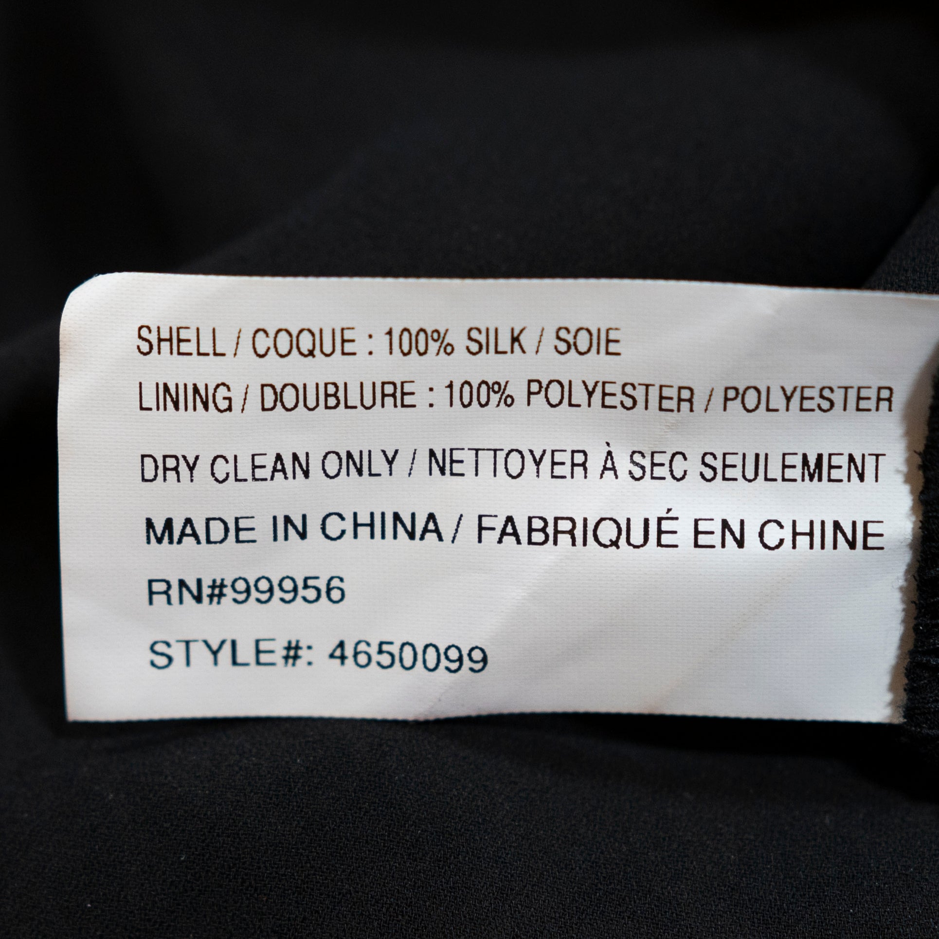 Shoshanna Black Gray Floral Flower Print Pattern Chiffon Handkerchief Hem Dress