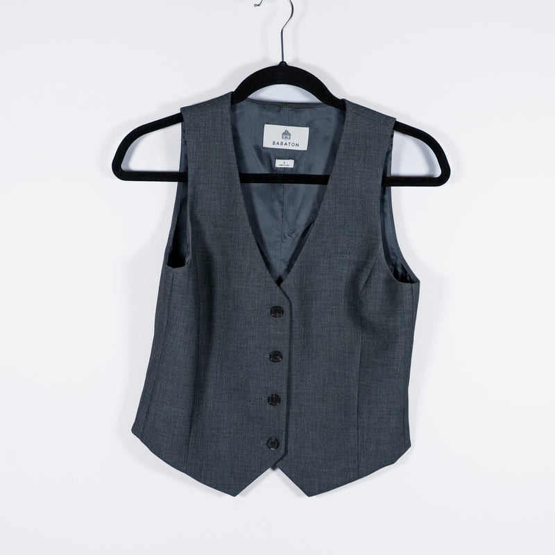 Babaton Aritzia Deniro Vest (Re)ssential Softly Structured Button Up Suit Jacket