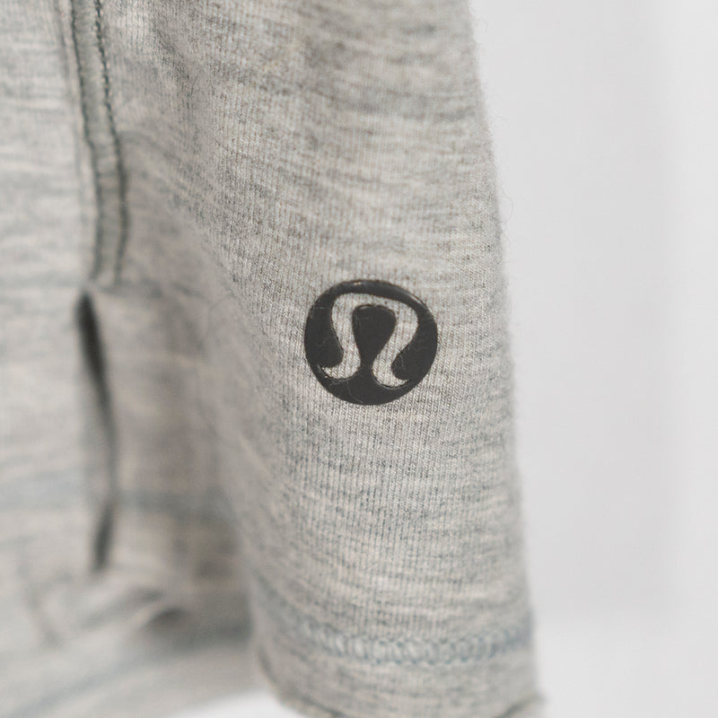 Lululemon Women's Scuba Casual Pull On Mini Lounge Athletic Shorts Gray Small