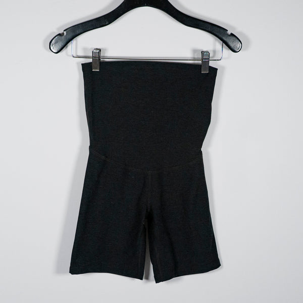 Beyond Yoga Women's Beyond The Bump Spacedye Love the Bump Maternity Biker Short